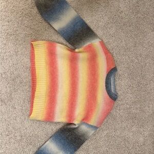 Colorful Striped Sweater-Storia NWOT
